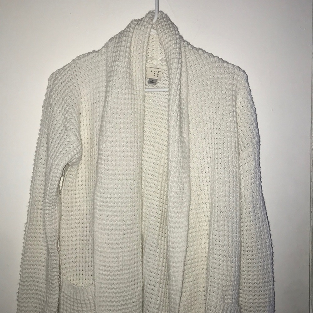 White Cardigan